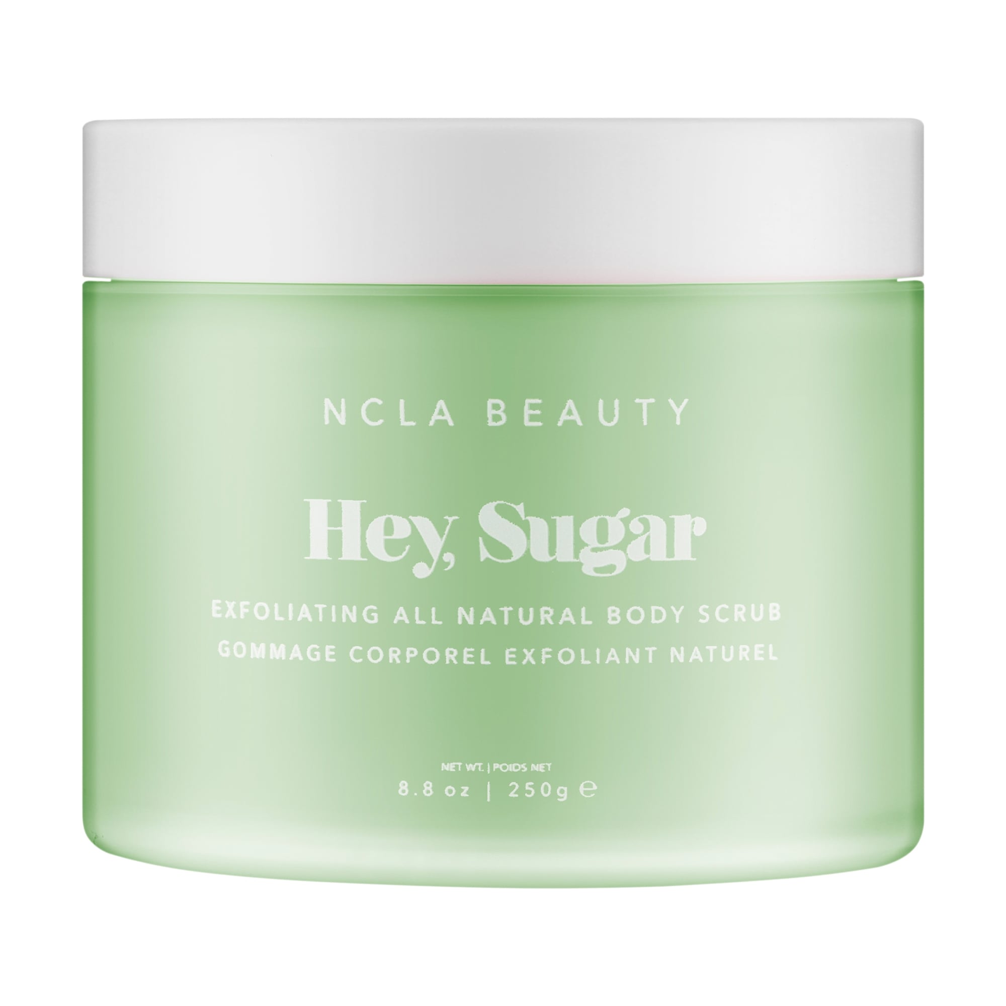 Уцінка! Скраб для тіла NCLA BEAUTY Hey, Sugar Exfoliating All Natural Body Scrub Огірок, 250 г